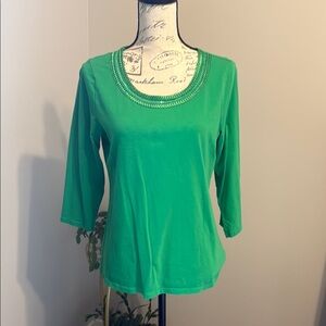 Coldwater Creek Green Women's Top - M​